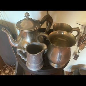 Pewter Coffee/ Tea Set